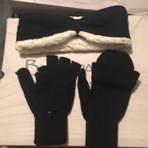 Headband and pop top hand wear by Bearpaw